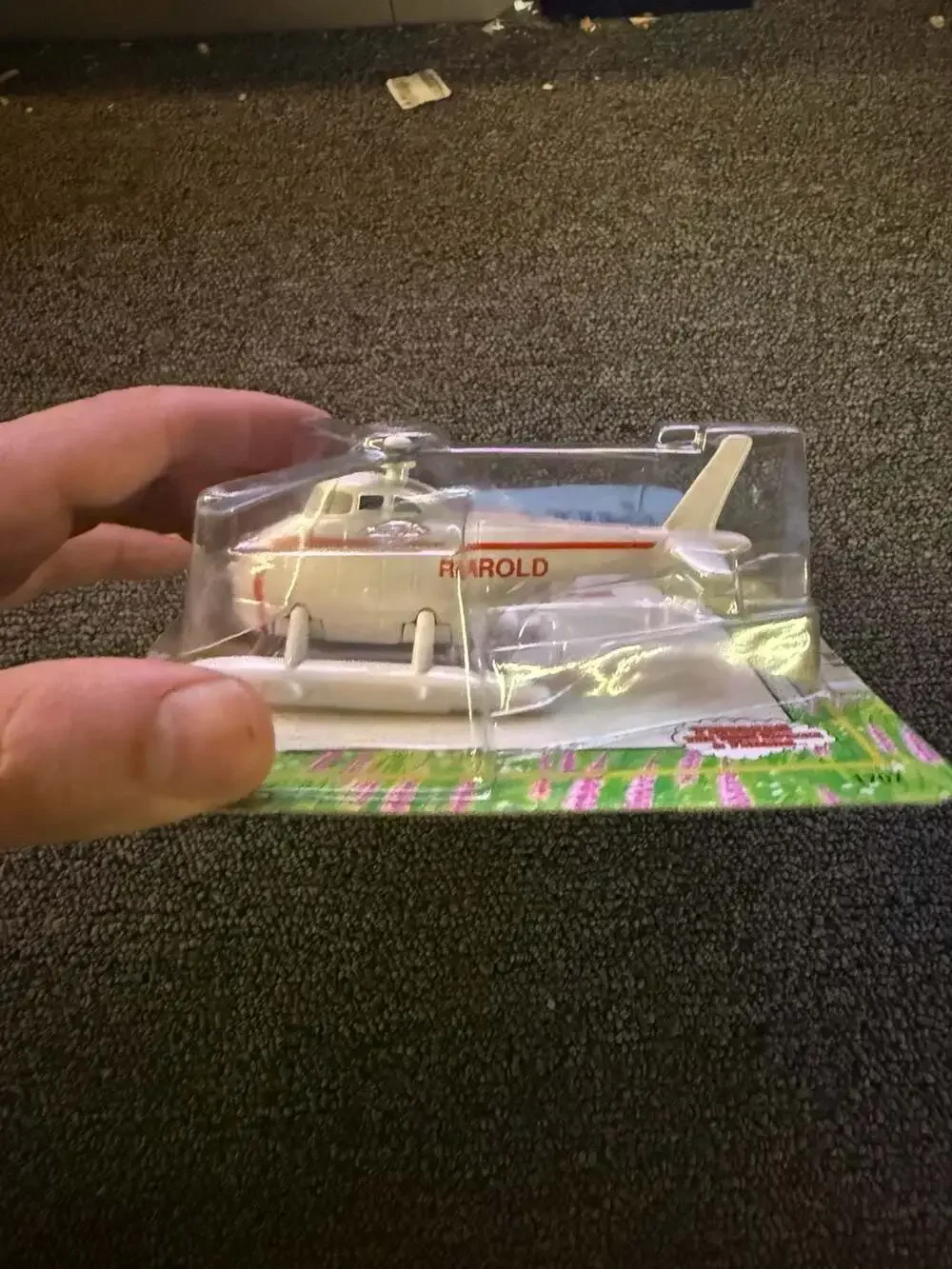 Vintage ERTL Shining Time Station Die-Cast Harold the Helicopter Thomas & Friend